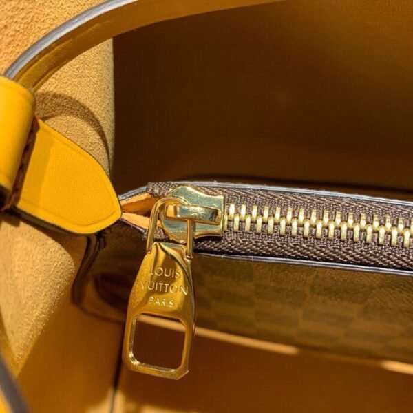 LV N¨¦o No¨¦ BB Bucket Bag 26cm Damier Ebene Canvas Spring/Summer Collection N40213, Safran