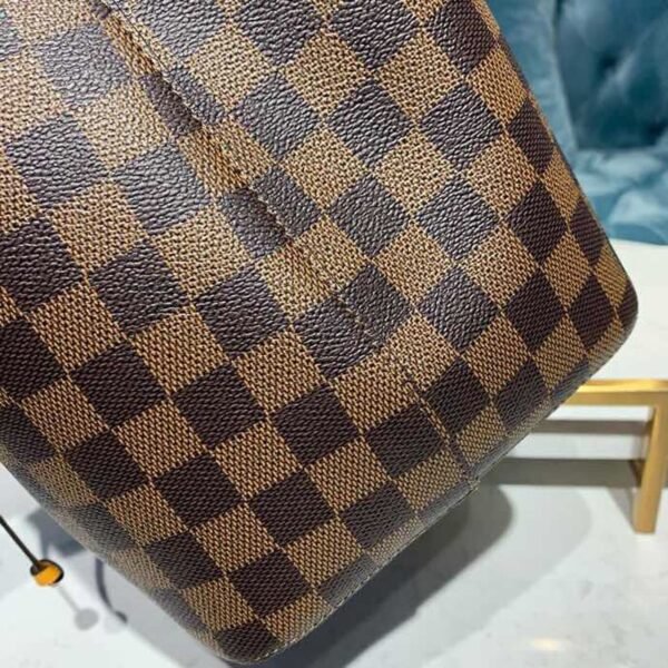 LV N¨¦o No¨¦ BB Bucket Bag 26cm Damier Ebene Canvas Spring/Summer Collection N40213, Safran