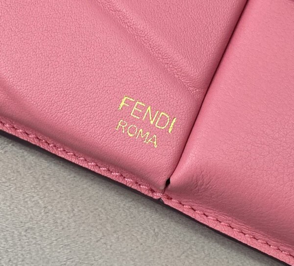 FI Bustine 2 Pockets Mini Pink Bag For Woman 16cm/6in