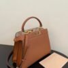 FI Peekaboo ISeeU Petite Brown Small Bag For Woman 20cm/8in