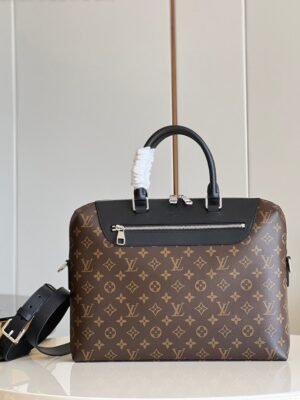 LV Porte Documents Jour Business Bag Monogram For Men, Bags, Shoulder And Crossbody Bags 14.6in/37cm LV