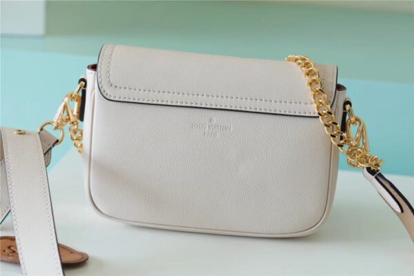 LV Lockme Tender White For Women, Women¡¯s Handbags, Shoulder And Crossbody Bags 7.5in/19cm LV