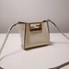 FI Way Small White Bag For Woman 17.5cm/7in