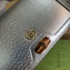 gg Diana Mini Bag With Bamboo Silver For Women, Women’s Bags 7.5in/19cm gg