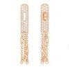 18K Her Kelly Gavroche Full Diamond Earrings