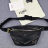 FI Little Monster Belt Bag Black For Men, Men’s Bags 7.9in/20cm FF