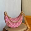 LV Loop Denim Pink For Women,  Shoulder Bags 9.1in/23cm LV