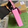 gg Bamboo Mini Handbag Pink For Women, Women’s Bags 6.2in/16cm gg 702106 UZY0T 5814