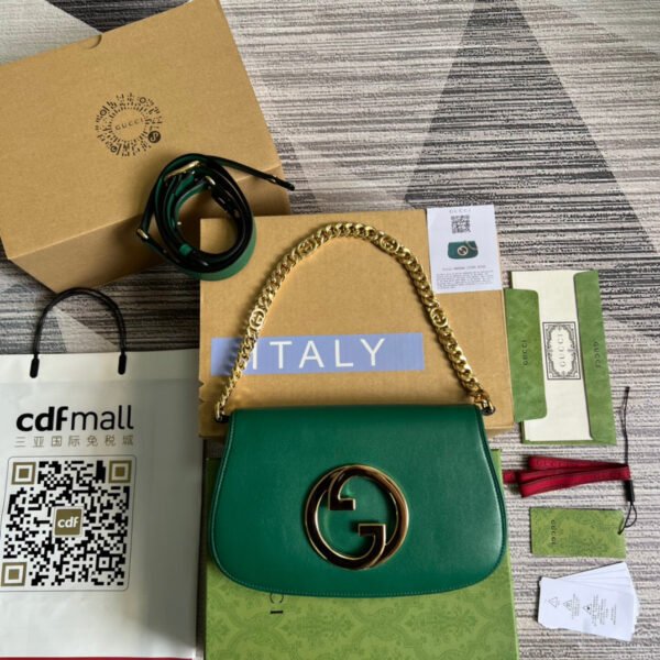 gg Blondie Shoulder Bag Green For Women, Women’s Bags 11in/28cm gg?
