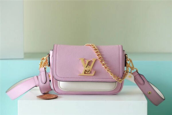 9983defd LV Lockme Tender Pink For Women, Women¡¯s Handbags, Shoulder And Crossbody Bags 7.5in/19cm LV?