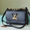 LV Twist MM Epi Black For Women, Women¡¯s Bags, Shoulder And Crossbody Bags 9.1in/23cm LV M59887
