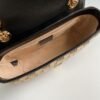 gg Marmont Matelass¨¦ Mini Bag Beige/Ebony Diagonal Matelass¨¦ Original gg Canvas For Women  8.5in/22cm 446744