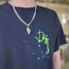 Dior T-shirt with Neon Logo
