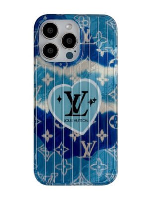 Lou Pink & Blue iPhone Case