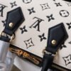 LV Speedy Bandouli¨¨re 20 Monogram Empreinte Black/White/Pink For Women, WoHandbags 8.1in/21cm LV M46088