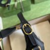 gg Jackie 1961 Mini Shoulder Bag Black And Ivory gg Denim Jacquard For Women 7.5in/19cm gg 685127 UN3AG 1294
