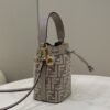 FI Mon Tresor Small Beige Bag For Woman 18cm/7in
