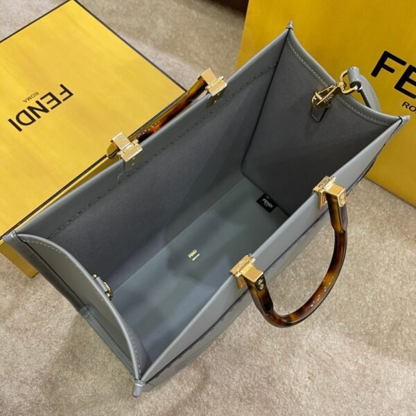 FI Tote Bag Grey For Women, Wonmen’s Bags 13.8in/35cm FF 8BH386ABVLF1BZC