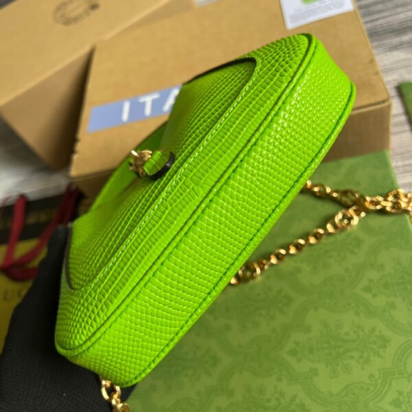 gg Jackie 1961 Lizard Mini Bag Yellow For Women, Women’s Bags 7.5in/19cm gg ?