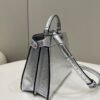FI Peekaboo Small Silver Bag For Woman 27cm/11in
