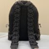 FI Backpack In Brown FF Vertigo Fabric Bag For Woman 30cm/12in