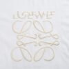 Loewe White T-Shirt with Logo Design