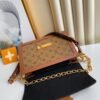 LV Dauphine MM Monogram And Monogram Reverse Canvas By Nicolas Ghesquière For The Cruise Collection,  Shoulder Bags 25cm LV M45958