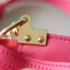 LV Mini Dauphine Monogram Fluo Pink For Women,  Shoulder And Crossbody Bags 7.9in/20cm LV M20747