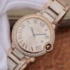BALLON BLEU DE  W69006Z2 42MM TW FACTORY ROSE GOLD DIAMONDS DIAL