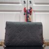 LV Pochette Coussin Monogram Empreinte Black For Women,  Shoulder And Crossbody Bags 7.9in/20cm LV M80742