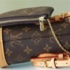 9e514628 LV Nano Bucket Bag Monogram Canvas Brown For Women Brown 6.7in/17cm LV?