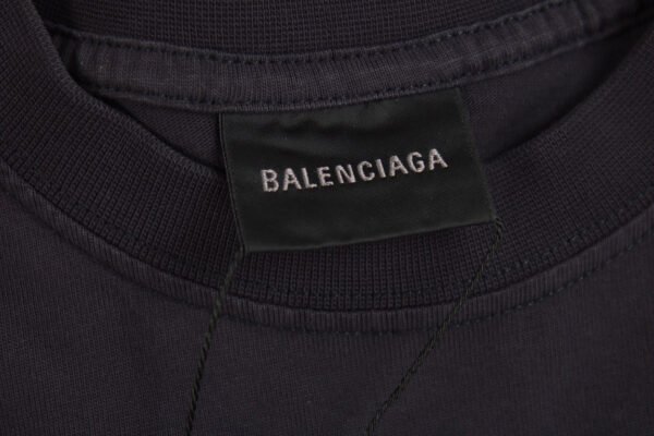 BALENCIAGA XXXL LOGO T-SHIRT BLACK
