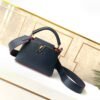 LV Capucines Mini Taurillon Navy Blue For Women,  Shoulder And Crossbody Bags 8.3in/21cm LV