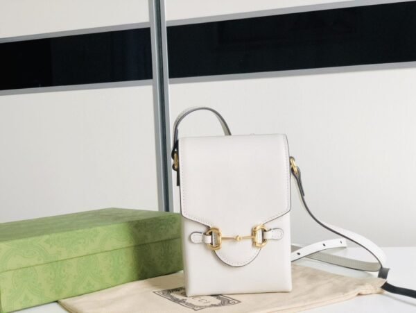 gg Horsebit 1955 Mini Bag For Women White 6.7in/17cm ?625615