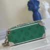 LV Mini Soft Trunk Vintage Monogram Canvas Green By Virgil Abloh For Fall-Winter, Handbags, Shoulder And Crossbody Bags 7.3in/18.5cm LV M80816