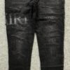 AMIRI CORE APPLIQUE BLACK LEATHER JEANS