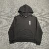 AMIRI LETTER LOGO HOODIE BLACK