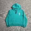 AMIRI LETTER LOGO HOODIE CERULEAN