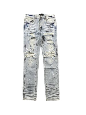 AMIRI MX1 PAINTER JEANS BLUE