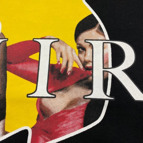 AMIRI PLAYBOY LOGO HOODIE BLACK YELLOW