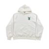 AMIRI PLAYBOY LOGO HOODIE WHITE GREEN