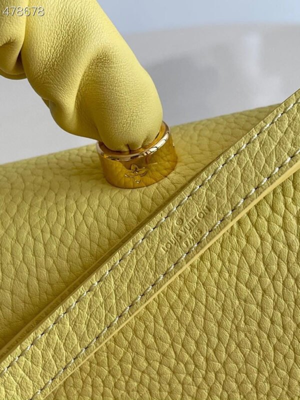 LV Twist MM Ginger Yellow For Women, Women¡¯s Handbags, Shoulder And Crossbody Bags 9.1in/23cm LV