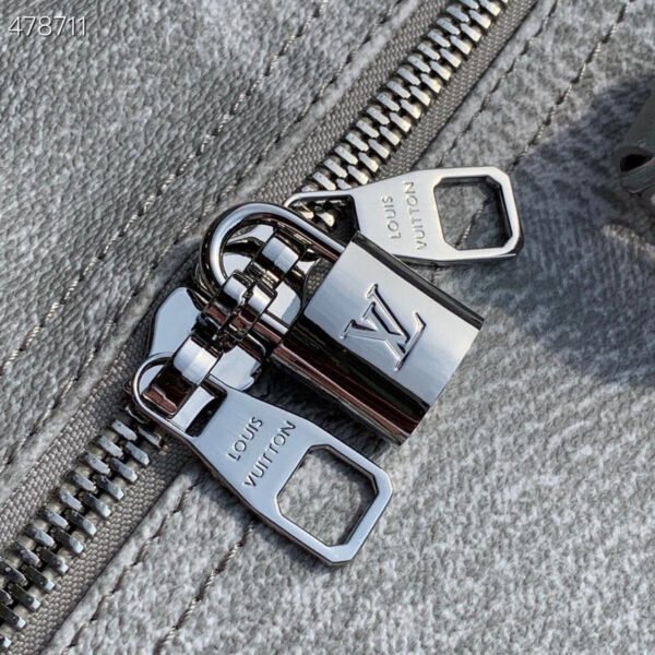 B92E6B0D-D4E1-4B77-A238-795909B7C8EB-55822-1624385352 LV Keepall Bandouliere 50 Damier Salt Canvas Stone Grey For Men, Bags, Travel Bags 19.7in/50cm LV N50069