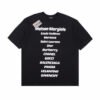 BALENCIAGA DESIGNER NAMES T-SHIRT BLACK