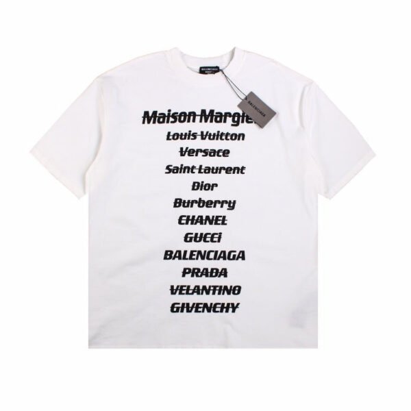 BALENCIAGA_DESIGNER_NAMES_T-SHIRT_WHITE BALENCIAGA DESIGNER NAMES T-SHIRT WHITE