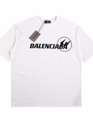 BALENCIAGA LOGO T-SHIRT WHITE