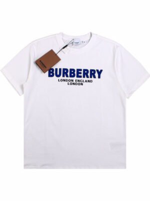 BURBERRY LONDON ENGLAND LOGO T-SHIRT WHITE