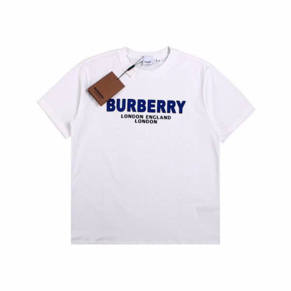 BURBERRY LONDON ENGLAND LOGO T-SHIRT WHITE
