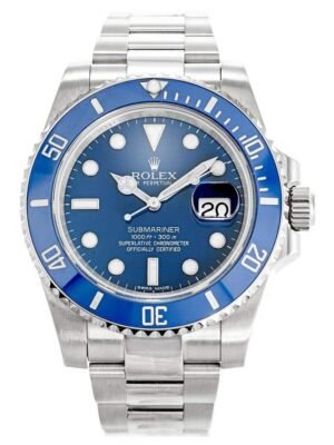 Rolex Submariner Blue 116619LB Mens 40MM