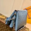 LV Coussin PM Monogram Embossed Puffy Light Blue For Women, Women¡¯s Handbags, Shoulder And Crossbody Bags 10.2in/26cm LV